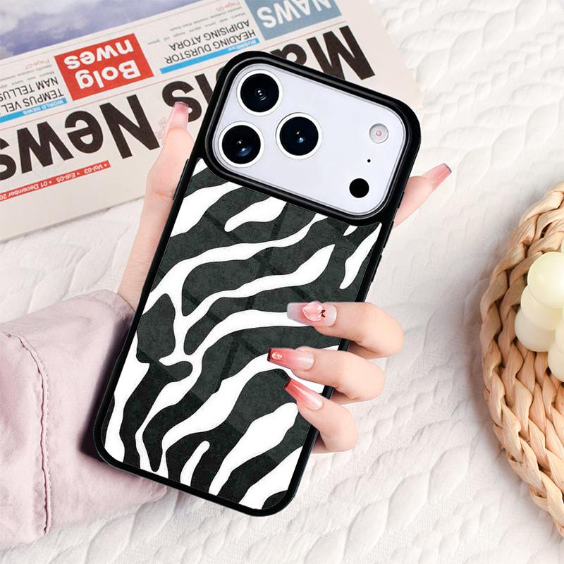 Клипарт зебра силиконовый мягкий чехол для телефона For IPhone 17 16e 15 14 13 12 11 Pro Max Air Mini Мягкая защитная крышка
