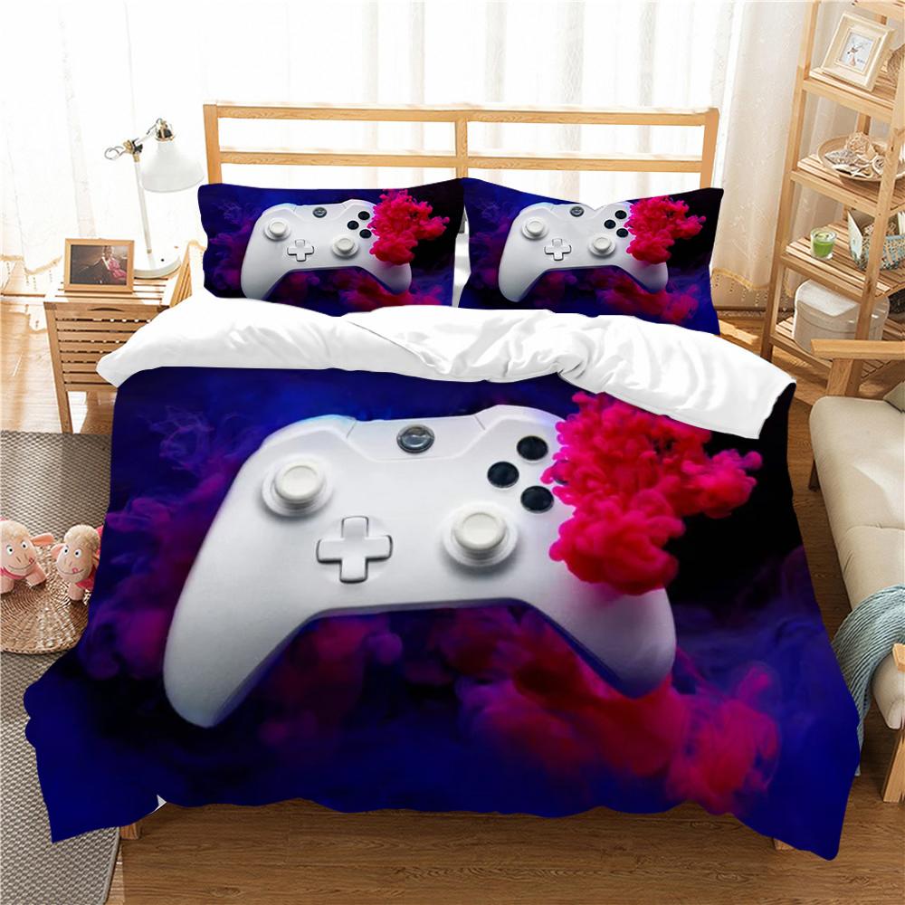 3D Gamepad Printing Home Textiles Bedding Suit Microfiber Quilt Cover Cool Comforter Duvet Covers