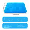 Автомобильная гелевая подушка для сиденья 3D Honeycomb Cool Breathable Cool Подушка для сиденья автомобиля, домашнего офиса Подушка для сиденья Обивка автомобиля