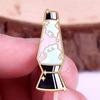 Interesting Rock Lamp Enamel Pin Brooch Cute Cartoon Metal Badge