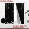 1 шт. 2D плонский Фотофон Ткань фона Черный Блеск и Цветы 100% Полиэстер День Рождения Для Помещения