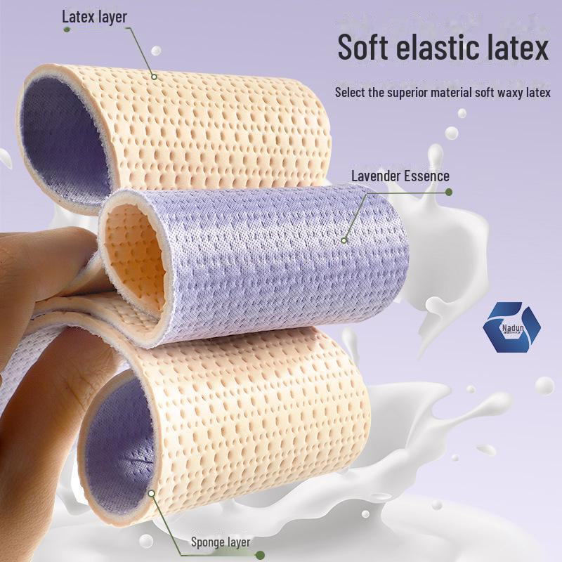 Дезодорирующие стельки Barefoot Lavender: Воздухопроницаемый, впитывающий пот, антибактериальный, комфортный для спорта и отдыха