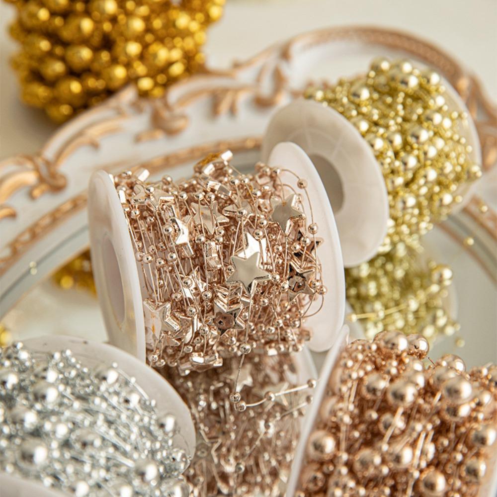 Искусственный жемчуг Рождественская елка Бусины Искусственная елка Подвесные украшения Букет