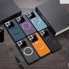 Чехол для Xiaomi 15 Pro, противоударный, ТПУ+Тканевая задняя панель, Магнитный чехол