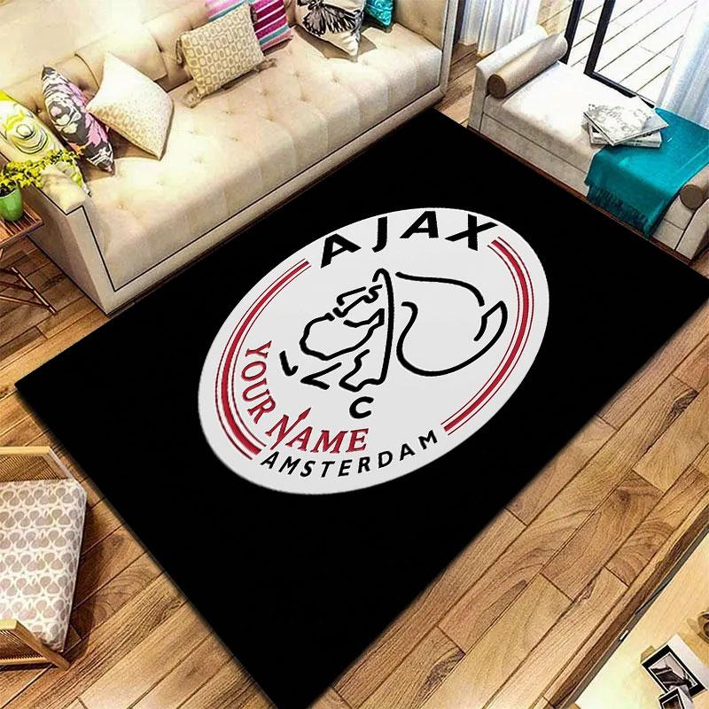 AFC Ajax Custom Name Carpet Rug for Living Room Bedroom Home Sofa Decoration,Kids play Non-slip Floor Mat