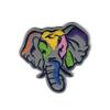 Iron-on Patch Elephant Painting 5.50 X 5.50 Cm