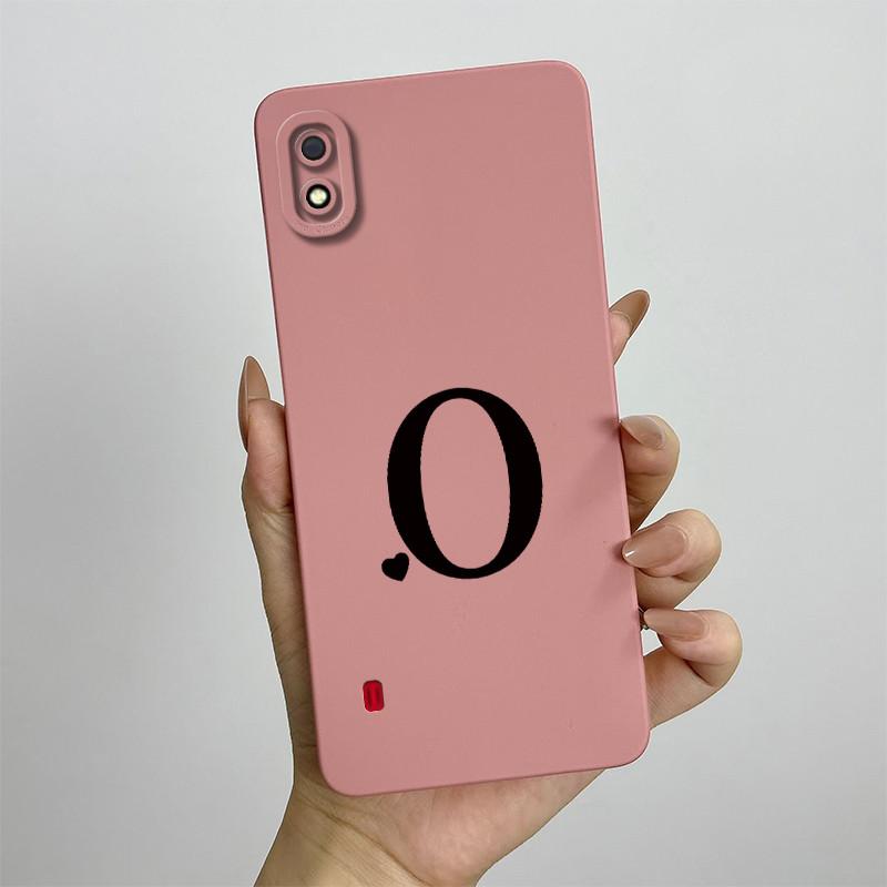 Для Samsung A10 Чехол Galaxy A10 Обложка SM-A105F SM-A105G SM-A105M SM-A105 Милый Чехол для Телефона с Первоначальными Буквами Ударопрочная Задняя Крышка