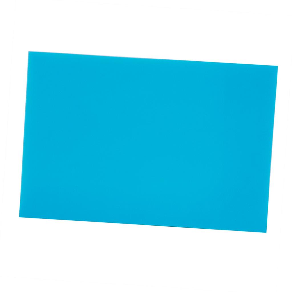 Colored Sandwich Rubber Stamp Carving Block for DIY Stamp(blue White)