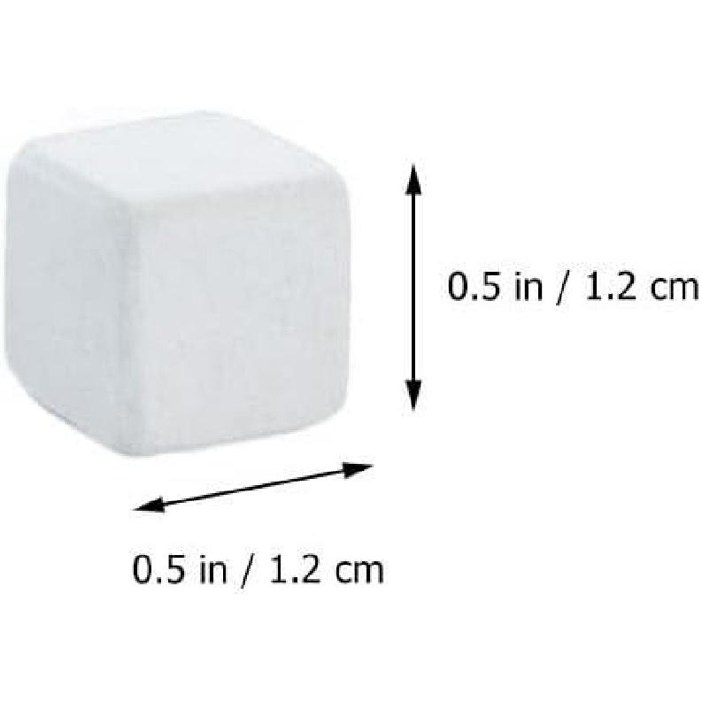 NUOBESTY 24 шт. Кальциевый камень для аквариума, Кальциевый минерал, Кубик для моляров рептилий, Кальциевая добавка, Шлифовальный камень, Блок для пресноводного аквариума