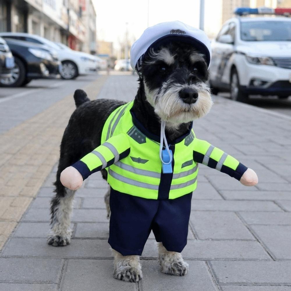 Casual Dog Transformation Costume Standing Style Dog Cosplay Clothes Upright Costume Costume Party