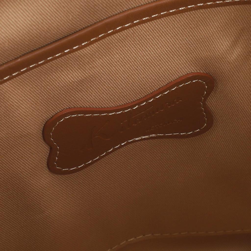 Сумка с мотивом «лапка» Cafe au 67631 [Kitamura] P-0690 Женская, цвет «молоко/дуб» [коричневый]