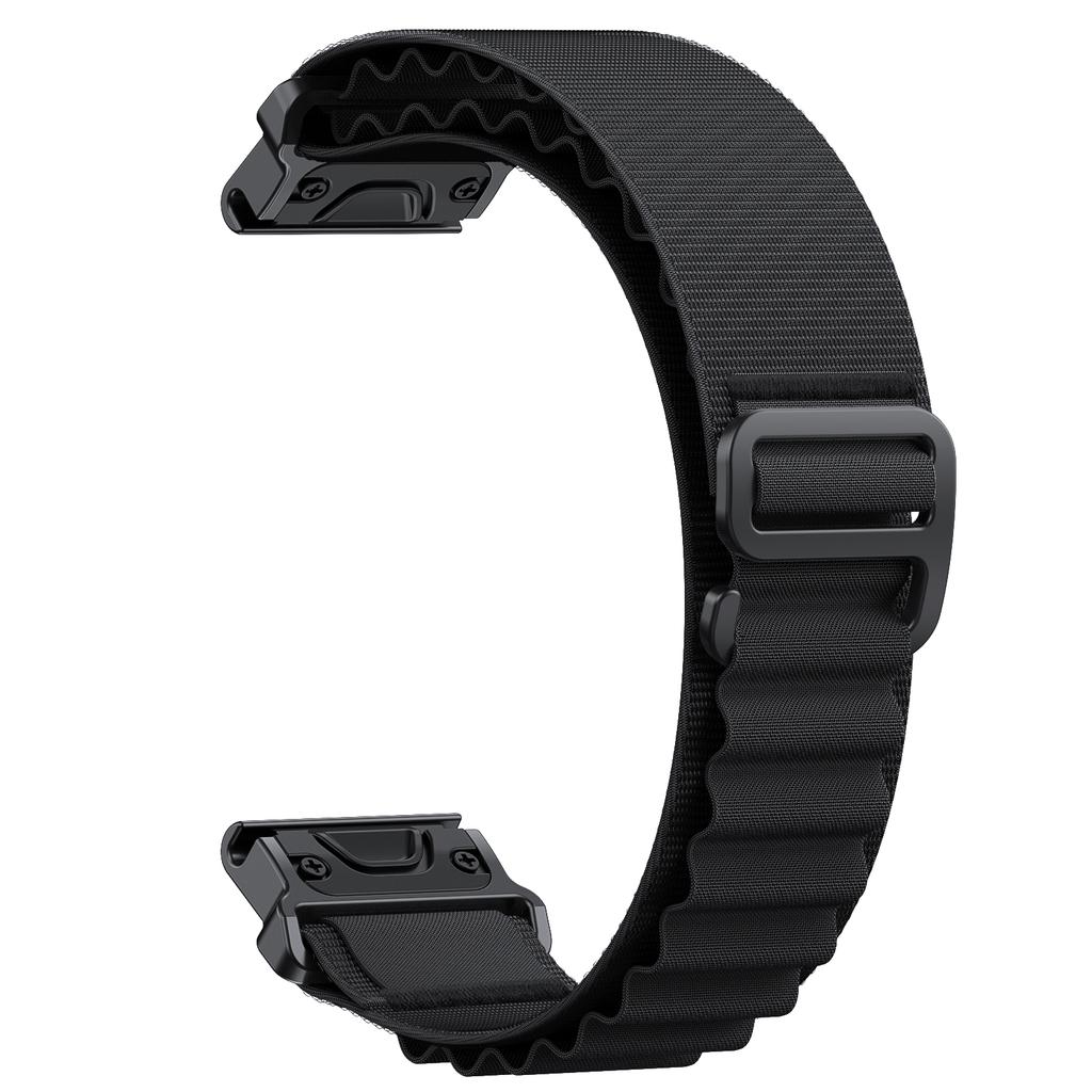 Нейлоновый ремешок 22 мм 26 мм Quick Fit для Garmin Fenix 8 7X 7 Pro Fenix 6X 6 5X 5Plus Tactix 7 Forerunner 965 955 Enduro 2 Петля