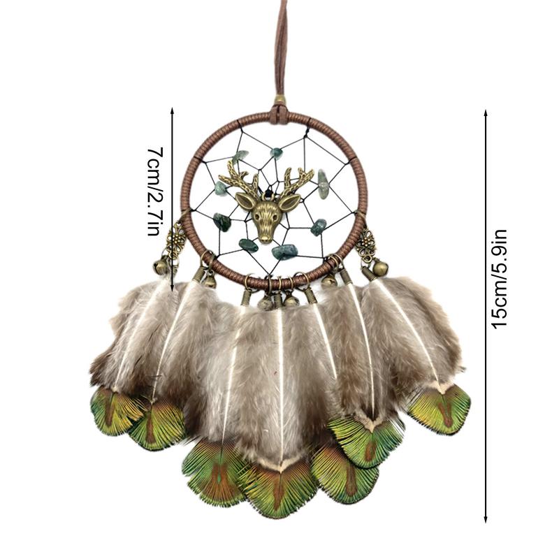 Автомобильный брелок для зеркала заднего вида, перья, декор для зеркала автомобиля, украшение для автомобиля, ретро-зеркало заднего вида, аксессуары для автомобиля