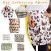 Фартук для сбора яиц Фартук 12 глубоких карманов для хранения курицы Farmerhouse Farm