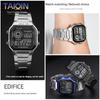 18мм Стальной ремешок для часов Casio Small Square 3299 AE-1200WH/1300WH W-218 AE1200 металлический ремешок 18мм Браслет наручный