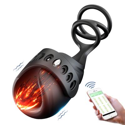 Bluetooth-вибратор для пениса для мужчин, тренажер для задержки пениса, секс-машина, массажер для головки, мужской мастурбатор, секс-игрушки для мужчин, товары для взрослых