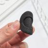 10pcs Compatible Replacement Ear Pads Soft Foam Headset Cushion Black Earphone Sponge