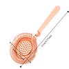 Stainless Steel Cocktail Strainer Detachable Mesh Filter Drinkware Wine Filter  Kitchen