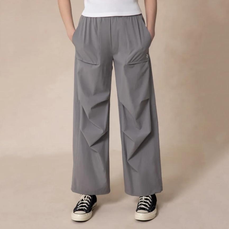 Converse Casual Pants Women's Gray Moderate Other WCH675-GFY