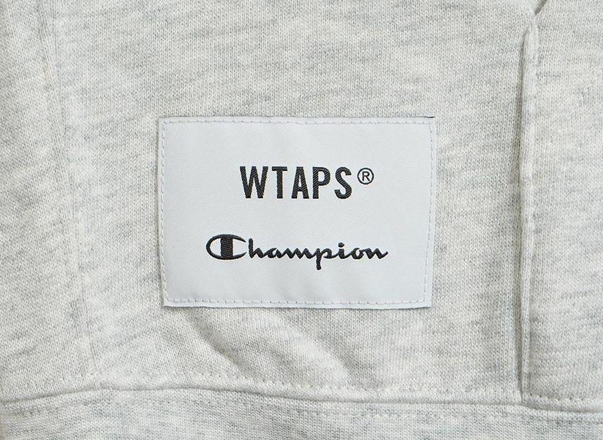 WTAPS x Champion Academy Худи CTPL Серый 242HBCHD-CSM04S C8-B114