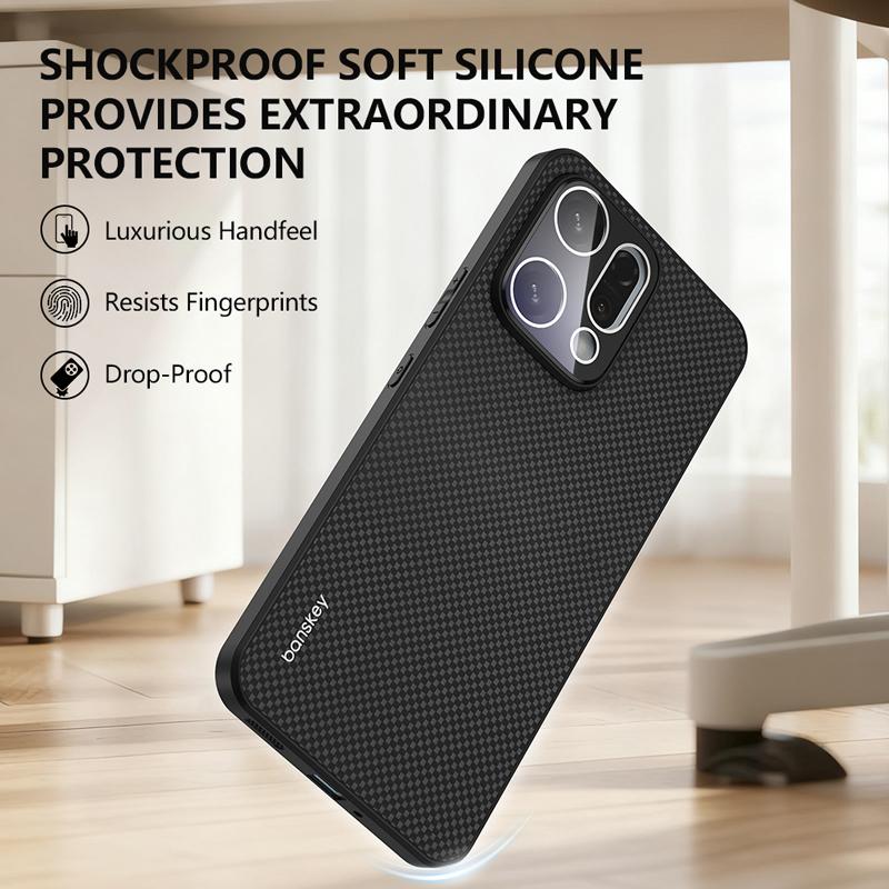 Матовый чехол с текстурой углеродного волокна для Reno 14 Pro Чехол для OPPO Reno 14F F Reno14 14pro Противоударный чехол-оболочка