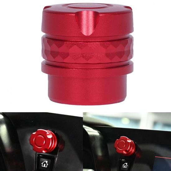 Red High-end Display Power Volume Knob For Chevrolet Corvette C8 Z06 2023-UP New