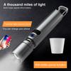 Powerful Torch LED Flashlight Waterproof Shock-Resistant Super Bright High Lumens Zoomable USB Rechargeable Flashlight