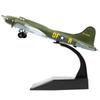 NUOTIE Flying Fortress Memphis Bell Bomber Металлическая модель Военная модель Fairchild Republic Литая модель самолета для коллекции 1144 B-17F