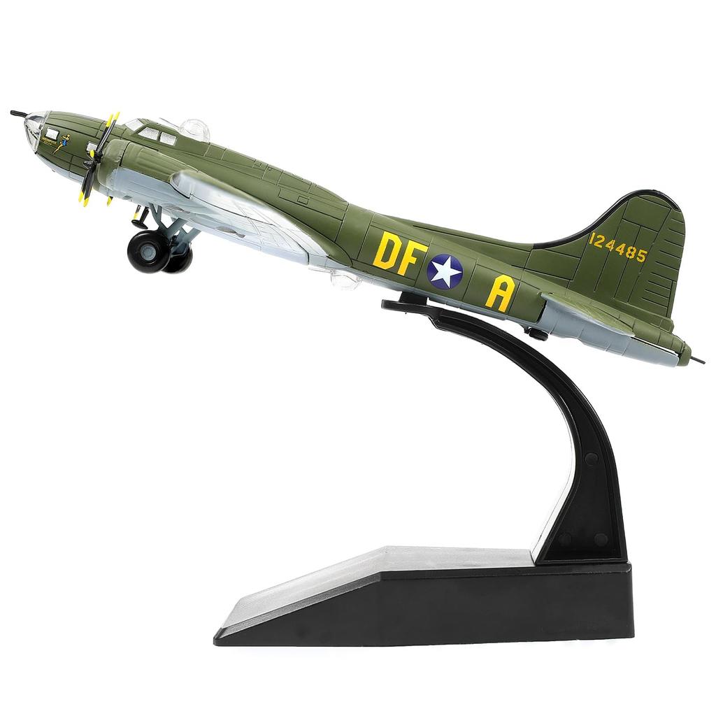 NUOTIE Flying Fortress Memphis Bell Bomber Металлическая модель Военная модель Fairchild Republic Литая модель самолета для коллекции 1144 B-17F