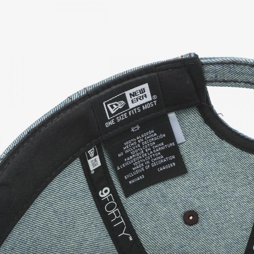 Бейсболка New Era Mlb New York Yankees Denim SerieS UnStructured светло-голубая 14561855 S