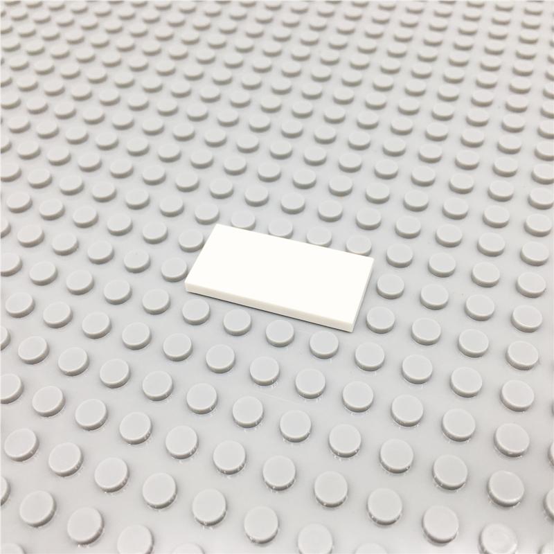 [Funbrick] 80 ШТ. Плитка DIY Строительные Блоки Фигурки Кирпичики Гладкие 2x4 Образовательные Творческие Совместимые 87079 Пластиковые Игрушки для Детей