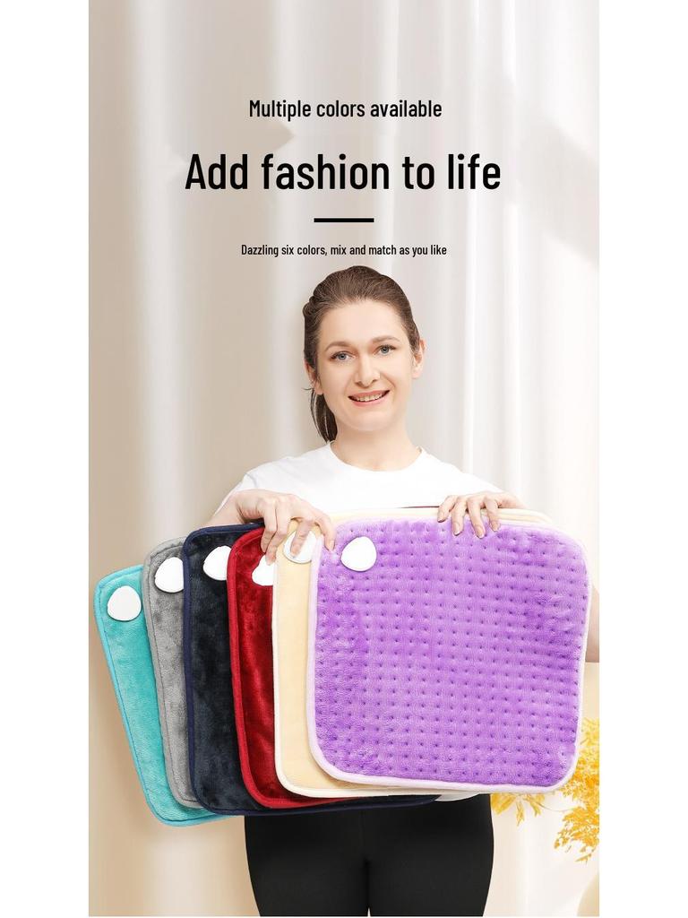 Многофункциональная электрическая греющая подушка: Дом, Офис, Грелка для рук, ног, бедер, Нескользящий коврик для пола