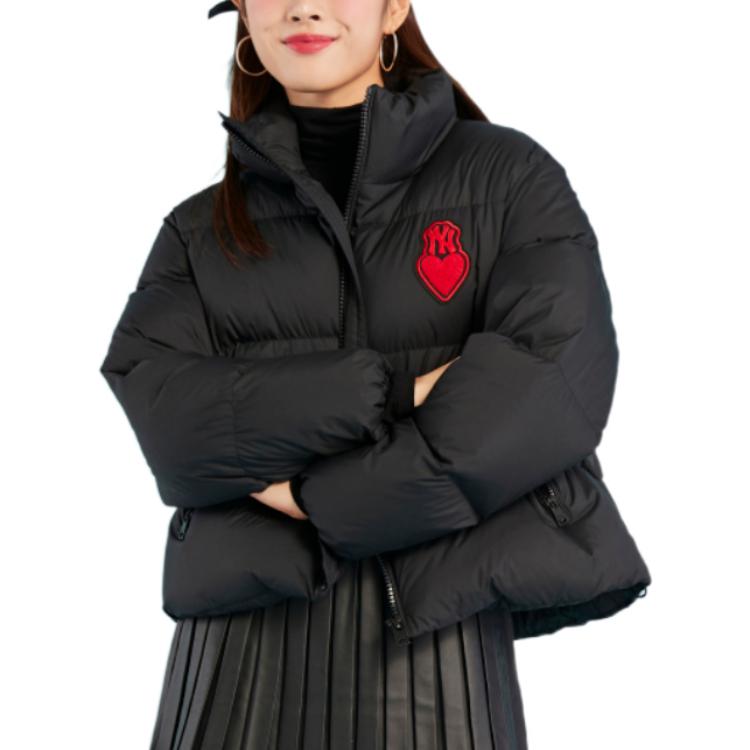 MLB Down Jacket Short Unisex Black 3FDJH0126-50BKS