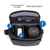 Waterproof DSLR & Mirrorless Camera Crossbody Bag for Photography (Fuji, Canon, Nikon, Sony)