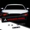 Декоративная подсветка автомобиля Светодиодная эмблема-значок на переднюю решетку капота Декор для Pajero Outlander Montero Lancer Triton l200 Galant