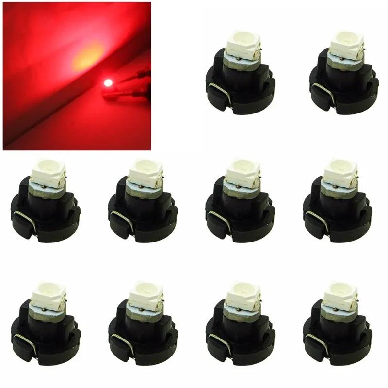 10 шт. T3 SMD светодиодные автомобильные лампы Neo Wedge Climate Instrument Gauge Dashboard Light Lamps Auto Interior Indicator Lamp