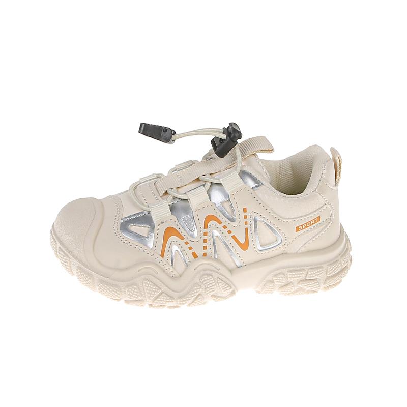 Детские кроссовки на шнуровке, с мягкой подошвой, детская спортивная обувь, с защитой пальцев, 2025, новая модная, повседневная обувь для мальчиков и девочек, тренд