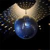 Reflective Glass Rotating Mirror Ball For Disco DJ Mirror Reflection Glass Ball Light For Christmas Party 8D