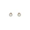 S925 Sterling Silver Diamond Cake Stud Earrings All-Matching Graceful Removal-Free Before Sleep Earrings for Women