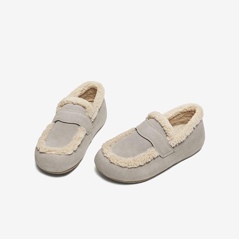 Женские повседневные шлепанцы BESTUNE в стиле Birkenstock с плюшевой подкладкой