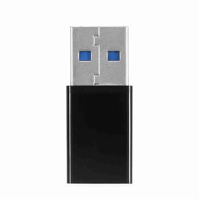 2 шт. Адаптер-конвертер USB 3.0 A папа к USB C 3.1 Type C мама OTG для передачи данных и зарядки, черный