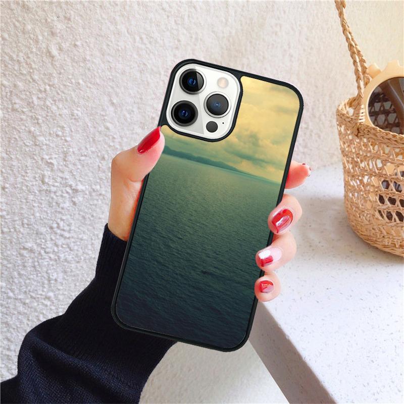 Мягкий чехол для телефона с изображением морских волн Для iPhone 17 Air 16 15 14 12 13 Pro Max Plus coque Shell Fundas