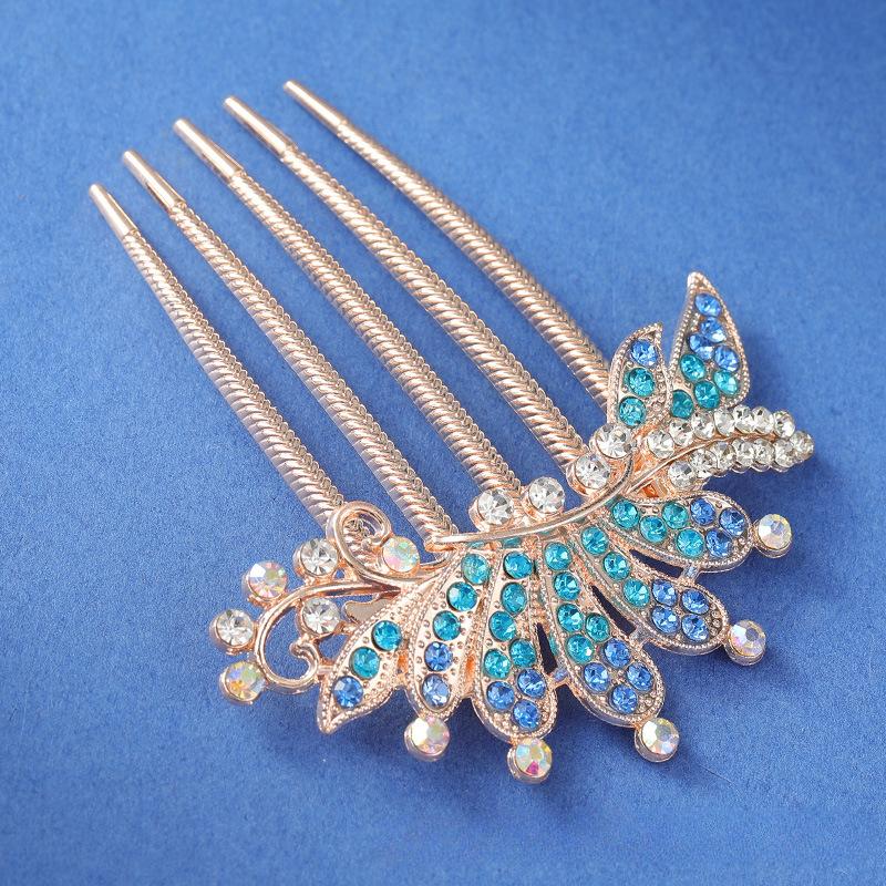 Винтажный элегантный жемчужный гребень для волос, заколка для волос, боковой гребень, зубная шпилька для волос, женские украшения для волос, аксессуары со стразами