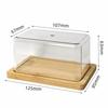 Bamboo Butter Container Nordic Design Cake Organizer Tray New Butter Storage Box  Food Storage