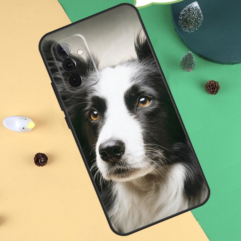 Border Collie Dog Funda For Samsung Galaxy A35 A55 A15 A25 A53 A33 A13 A52 A32 A12 A51 A71 A14 A34 A54 Case