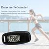 3D Pedometer Large Display High Accurate Rechargeable Compact Size Portable Daily Target Monitor Step Counting Device