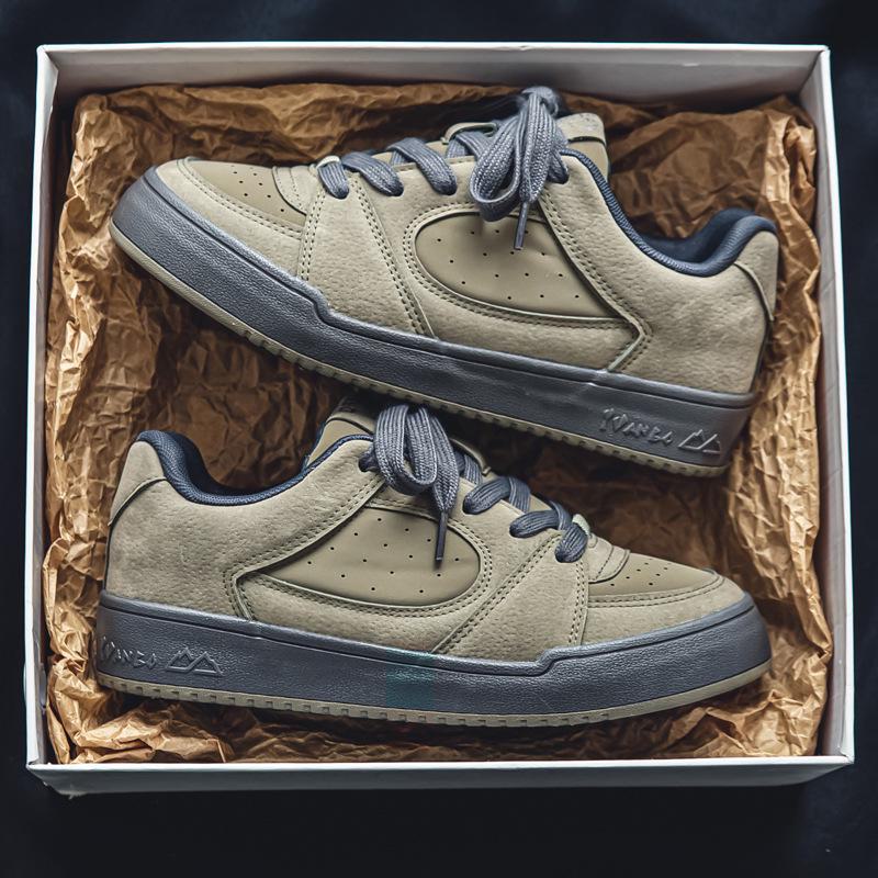 Мужские, большие размеры (35-46) Повседневная обувь для скейтбординга Trendy Bread Shoes для пар - горячая распродажа 2024 года