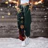 Women's Casual Fashion Sweatpants Christmas Printed Casual Pants
