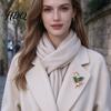 Women Coat Badge Flower Brooch Pin Oil Dropping Floral Dainty Plants Jewelry for Suits Coats Scarves and Bags Suit Pin