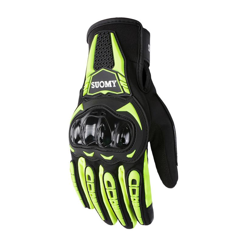 SUOMY Motorcycle Gloves Windproof Waterproof Guantes Moto Men Motorbike Racing Gloves Touch Screen Motocross Gloves Winter